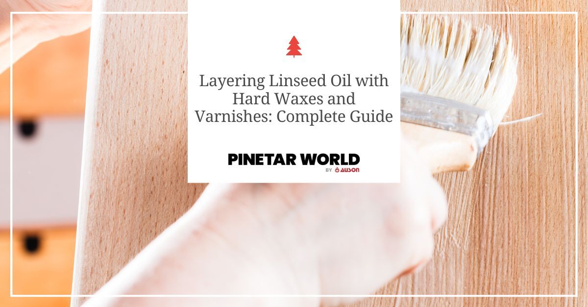layering linseed oil with hard waxes and varnishes complete guide