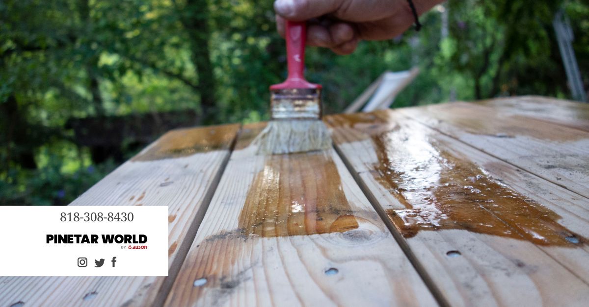 outdoor wood finishes